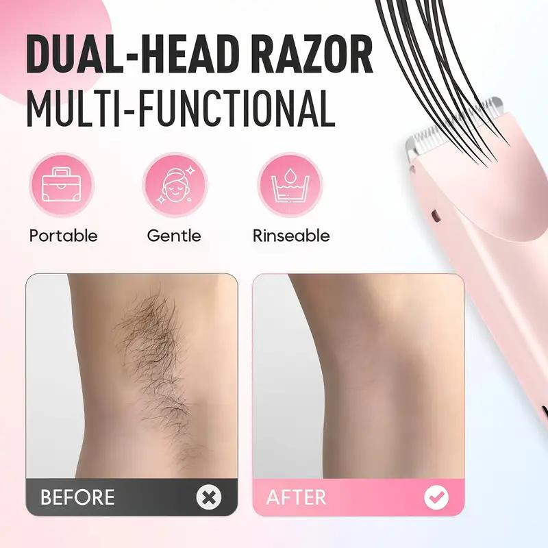 SilkGlide™ 2-in-1 Electric Shaver & Trimmer for Women