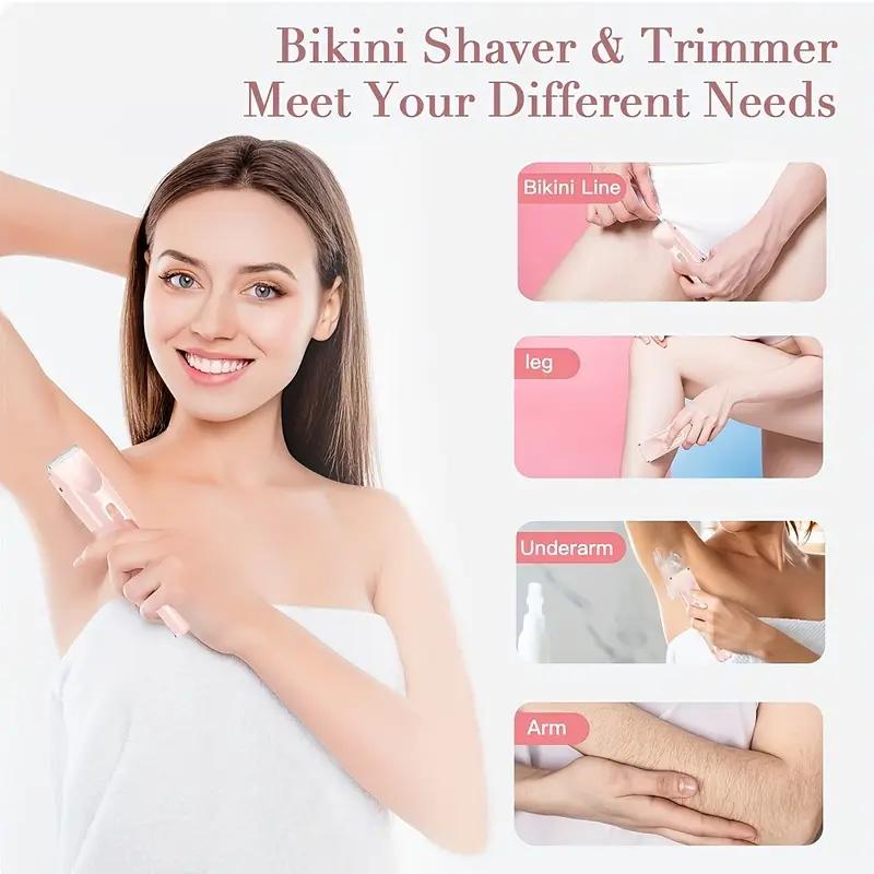 SilkGlide™ 2-in-1 Electric Shaver & Trimmer for Women