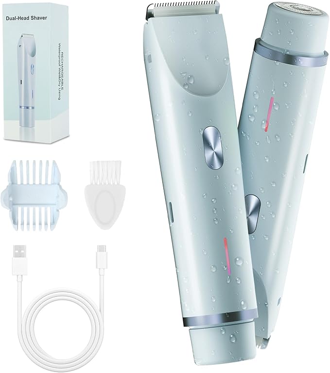 SilkGlide™ 2-in-1 Electric Shaver & Trimmer for Women