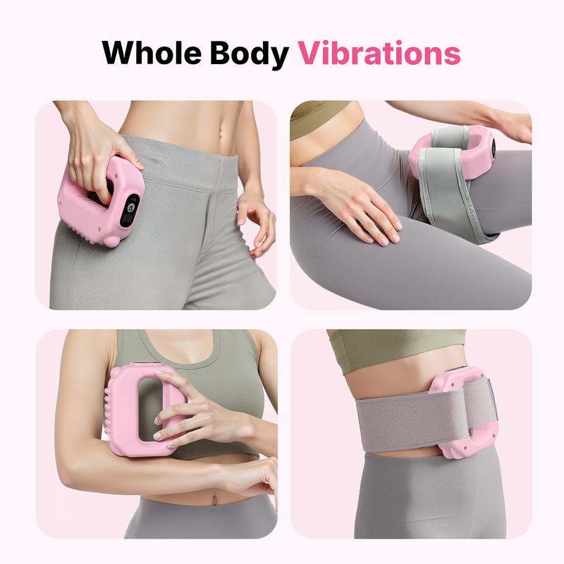 VibraFlex™ 6-in-1 Vibration Fascia Ring – Full Body Fat Loss & Muscle Recovery Massager