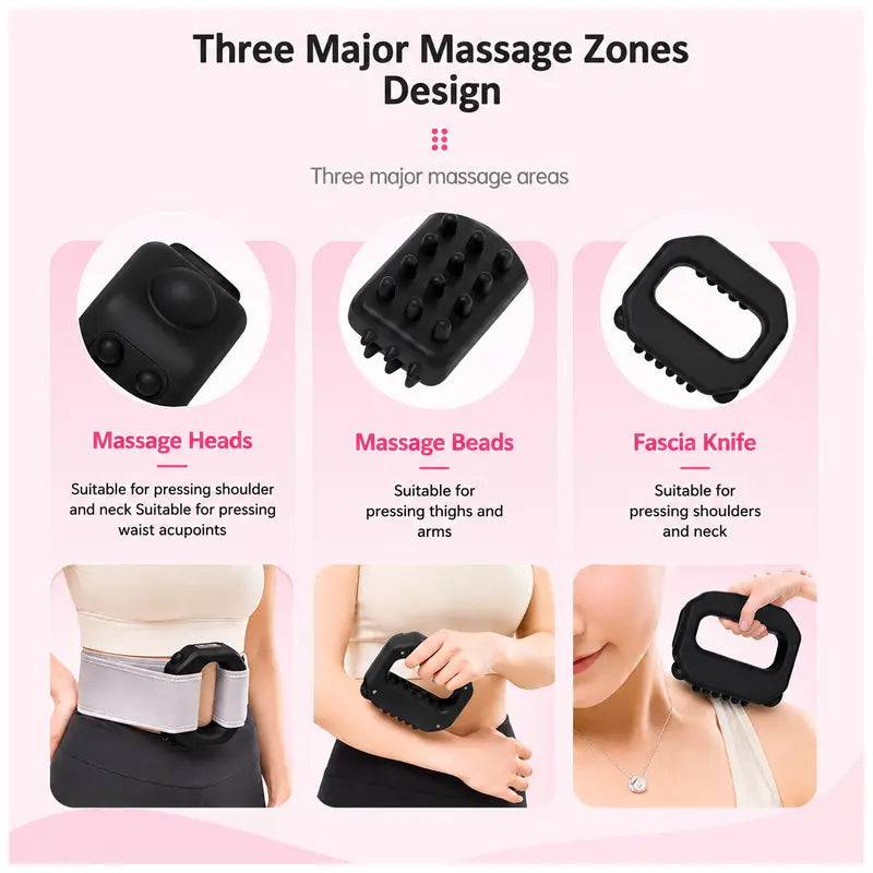 VibraFlex™ 6-in-1 Vibration Fascia Ring – Full Body Fat Loss & Muscle Recovery Massager