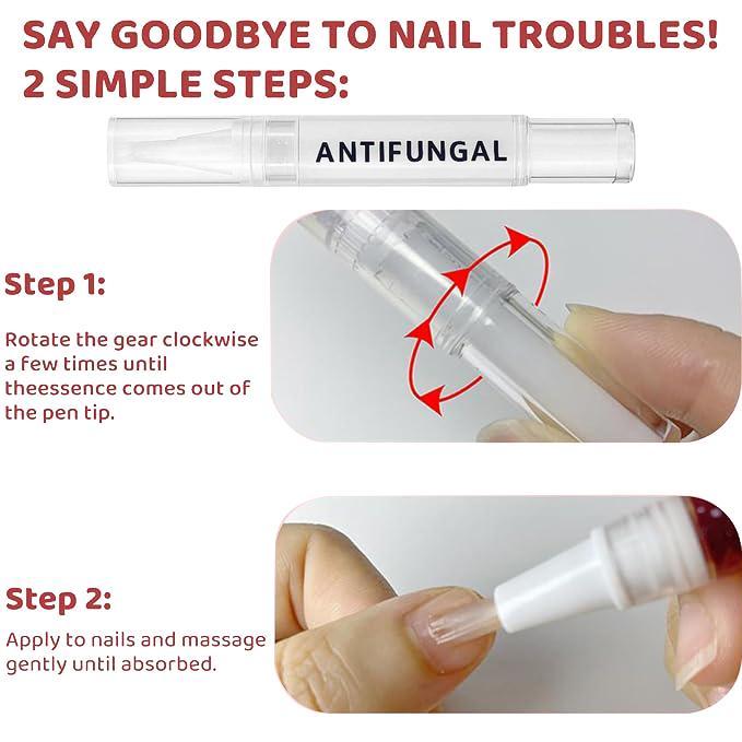 NailFix™ Antifungal Renewal Pen – Clinically Formulated for Discolored, Thick & Damaged Nails