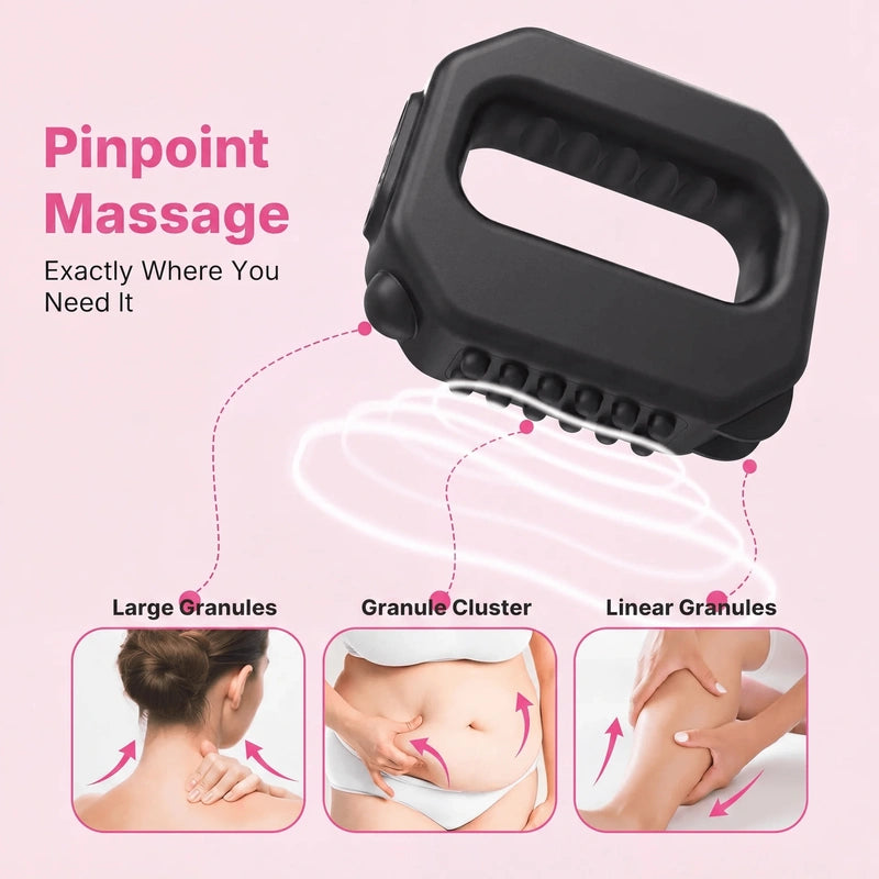 VibraFlex™ 6-in-1 Vibration Fascia Ring – Full Body Fat Loss & Muscle Recovery Massager