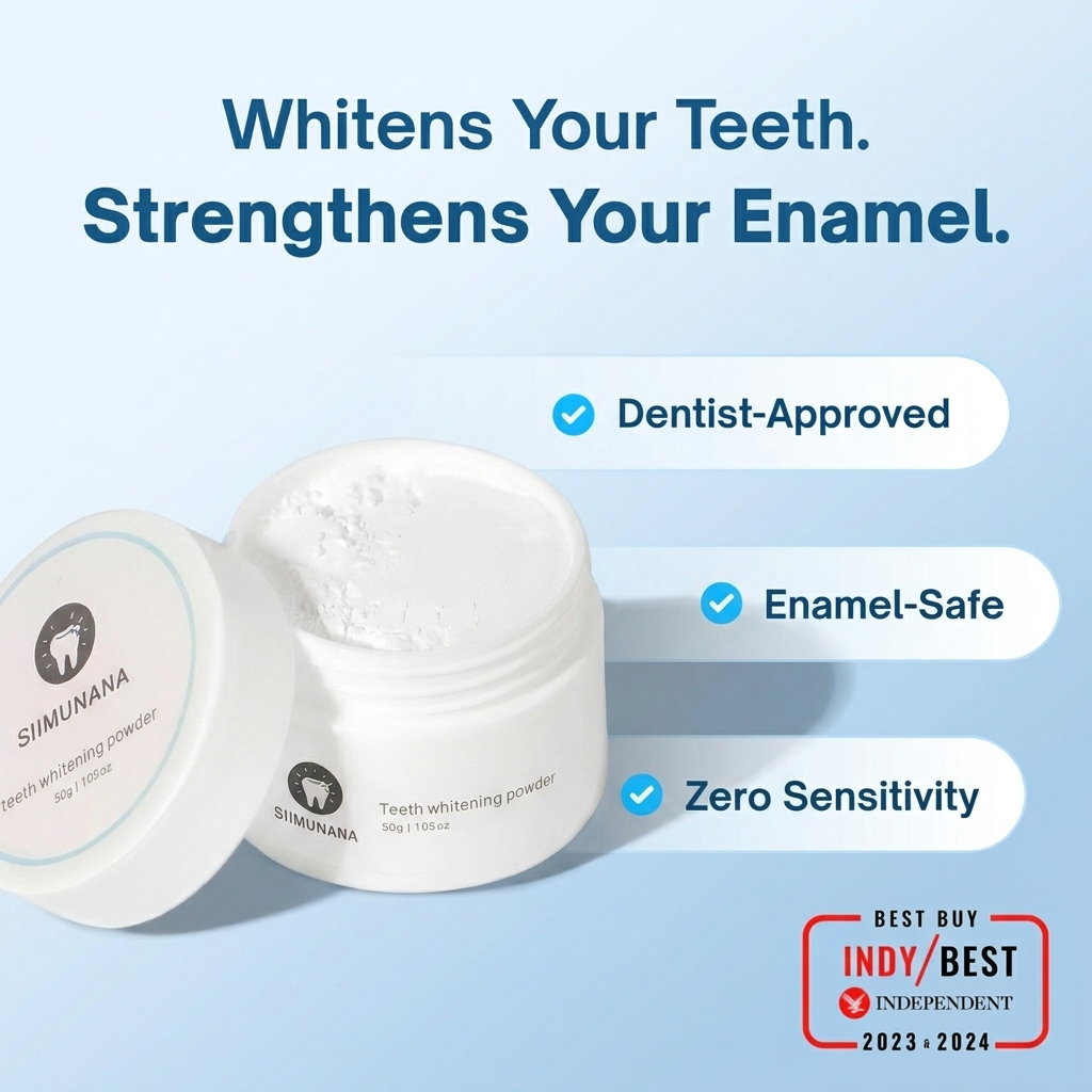 PAP+ Teeth Whitening Powder Remove Years of Stains in 14 Days